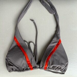 L space bikini top tan small